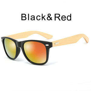 HDCRAFTER New Wooden Sunglasses Men Bamboo Sun glasses Oculos de sol de madeira Women Brand Designer Original Wood Glasses