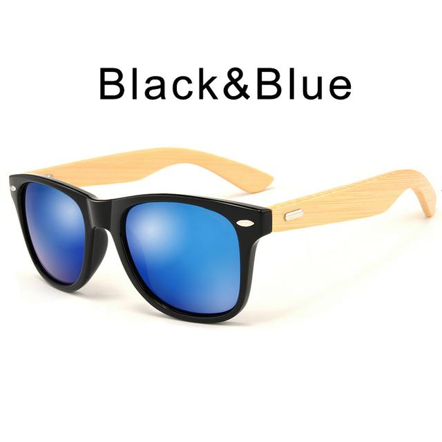 HDCRAFTER New Wooden Sunglasses Men Bamboo Sun glasses Oculos de sol de madeira Women Brand Designer Original Wood Glasses