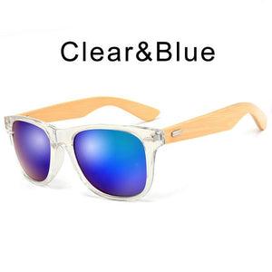 HDCRAFTER New Wooden Sunglasses Men Bamboo Sun glasses Oculos de sol de madeira Women Brand Designer Original Wood Glasses