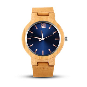 Top Luxury Gold Wood Watch Men Watch Fashion Wooden Men's Watch Unique Wood Watches Clock erkek kol saati relogio masculino