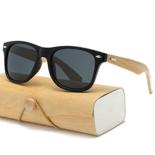 Wood Sunglasses Men women square bamboo Women for men women Mirror Sun Glasses retro de sol masculino 2017 Handmade with case